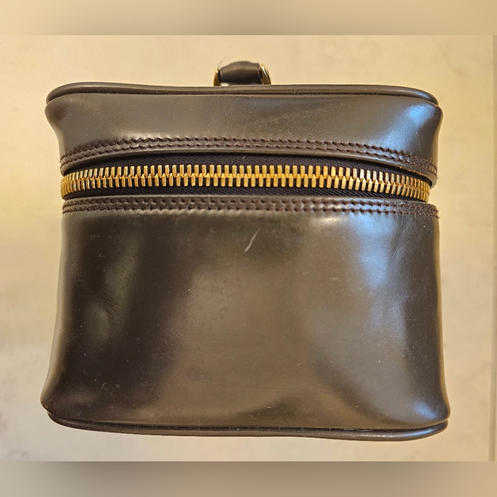 GUCCI Vintage Brown Cosmetic Bag - Picture 6 of 14